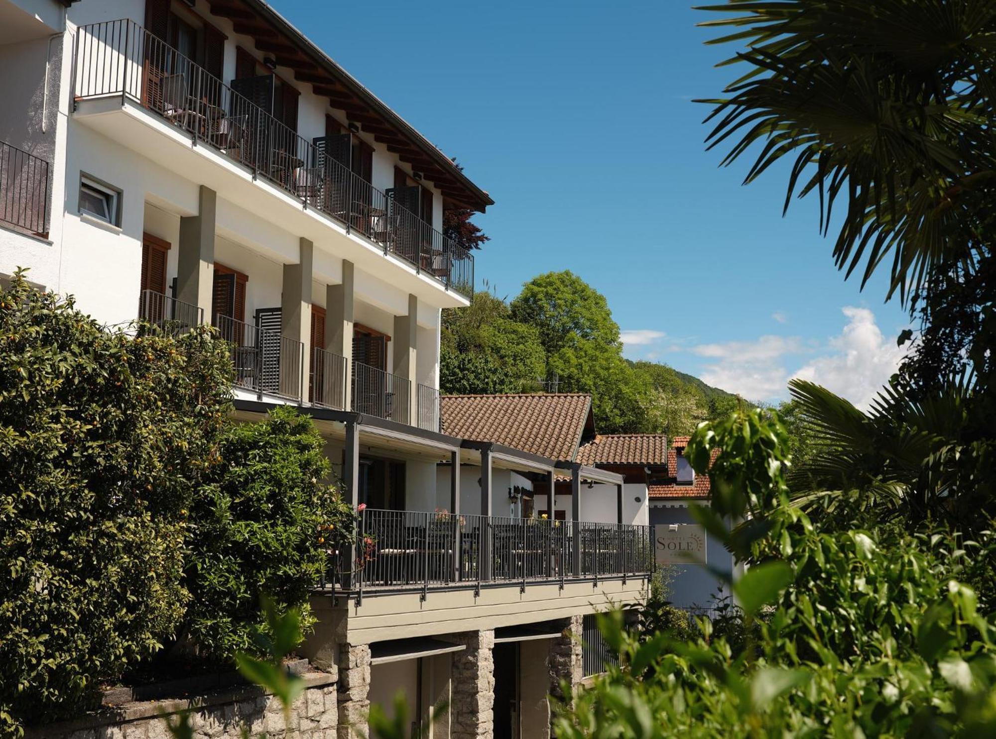 Hotel Sole Cannero Riviera Kültér fotó